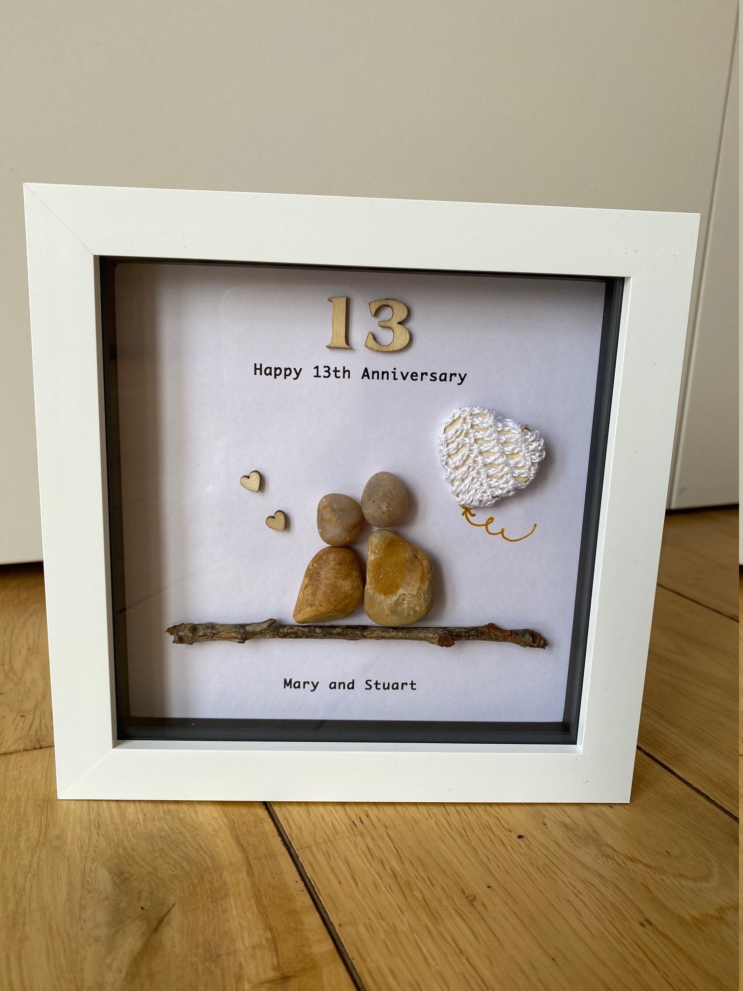 Framed 13TH Anniversary Gifts For Couple 13 Year Anniversary Gifts For Him  Gifts For Her 13TH Wedding Anniversary Gift Prices, Shop Deals Online