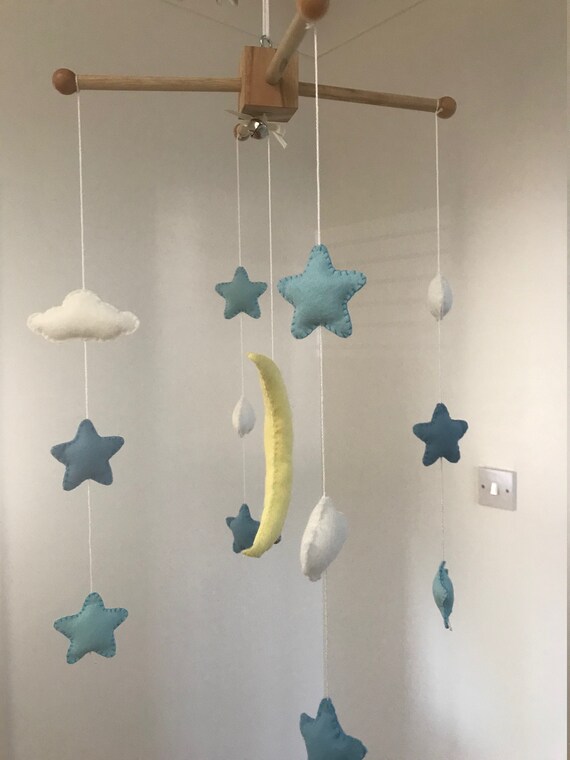 handmade cot mobile