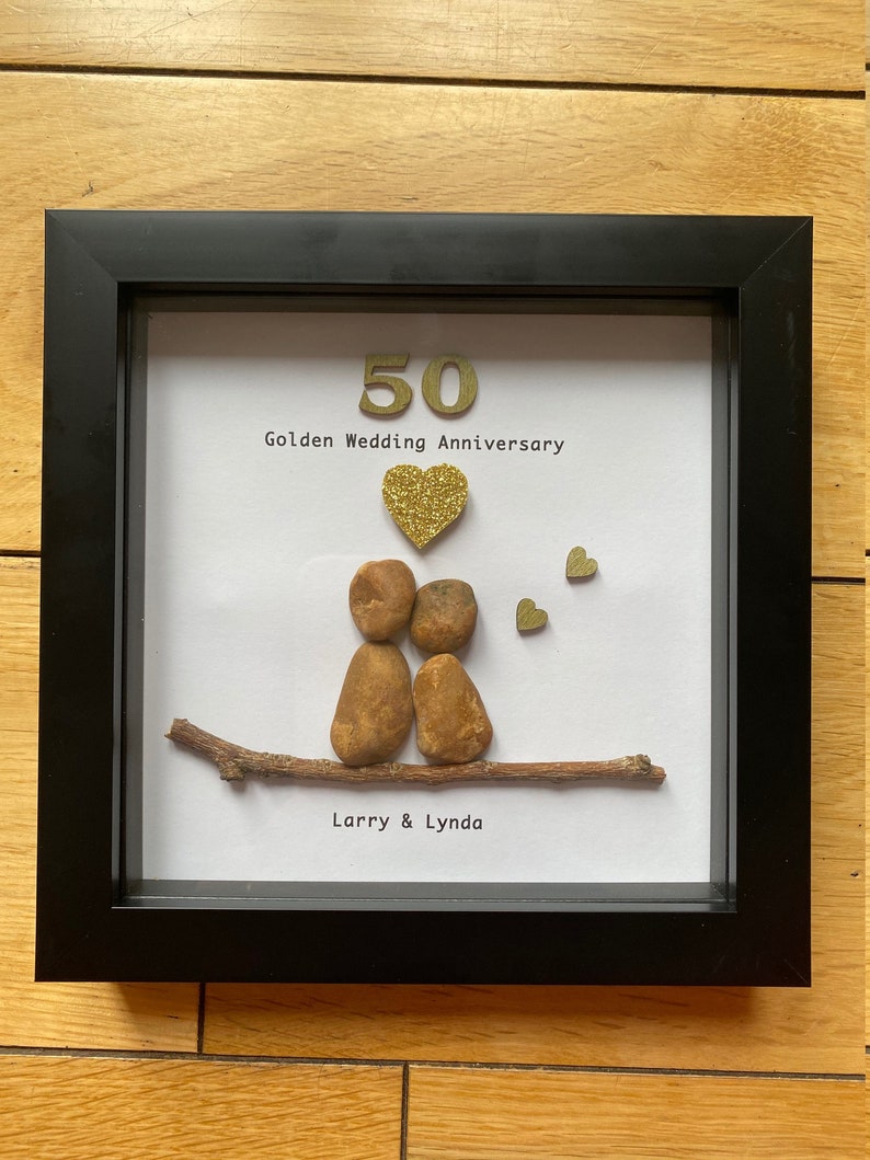 3. Gold Frame Handmade Personalised