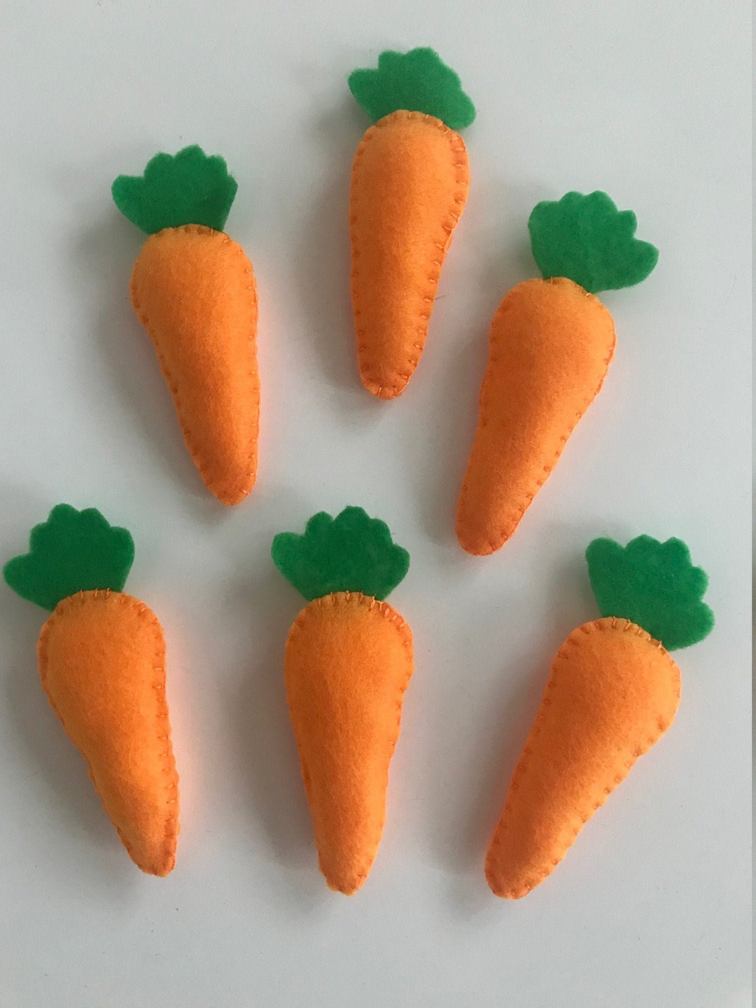 Felt Easter Decoration, Easter Carrots Decoration, Handmade Easter
