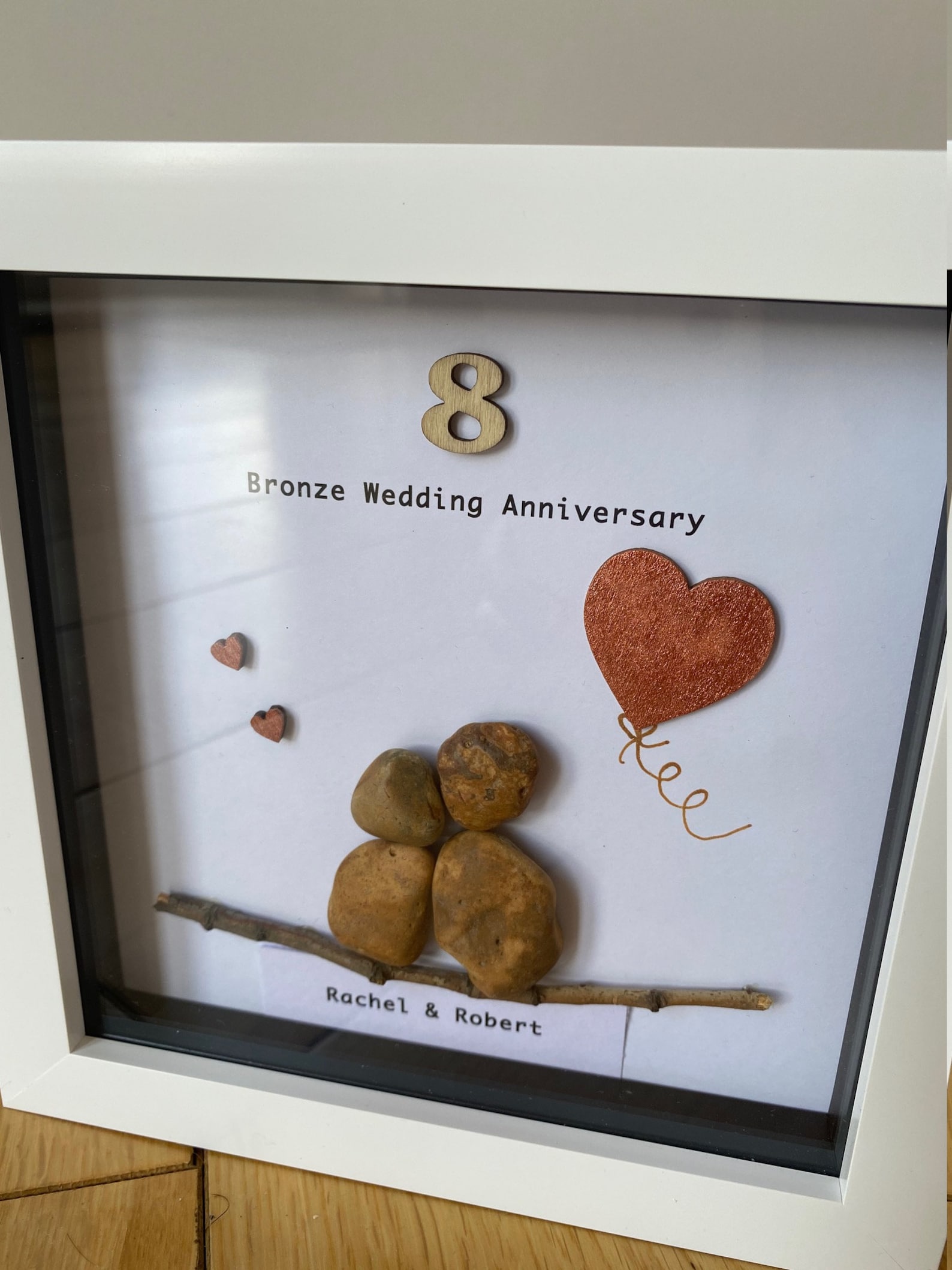 Bronze Wedding Anniversary Gift 8th Wedding Anniversary Gift Etsy