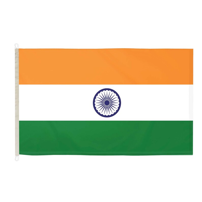 Duraflag India Premium Quality Flag With Clips / Rings Etsy Canada