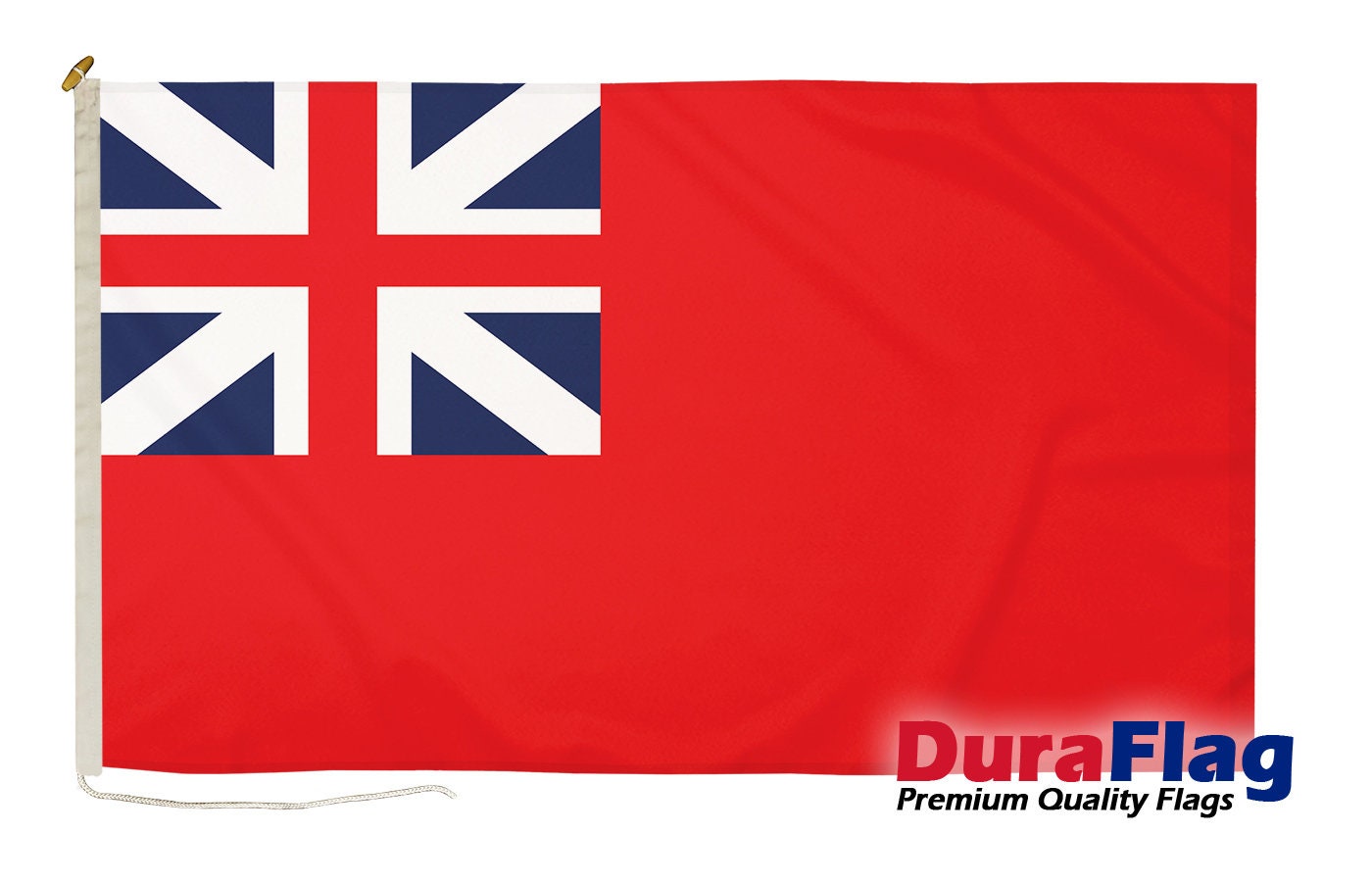 DuraFlag St. George Charger Grande 2,4 m x 1,5 m Corda e Toggled 250 x 150 cm Bandiera di alta qualità