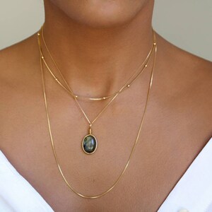 Etsy labradorite necklace top