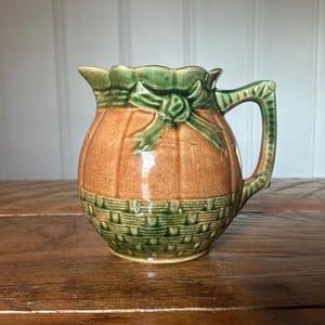 Antique Majolica Pitcher