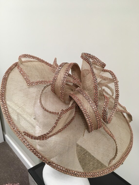 Large Embellished Fascinator | Etsy 