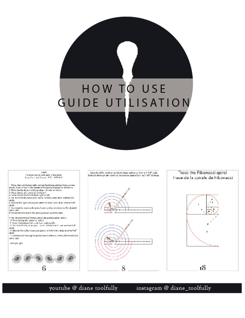 Spiral Tool PDF Spiral Tool. - Etsy
