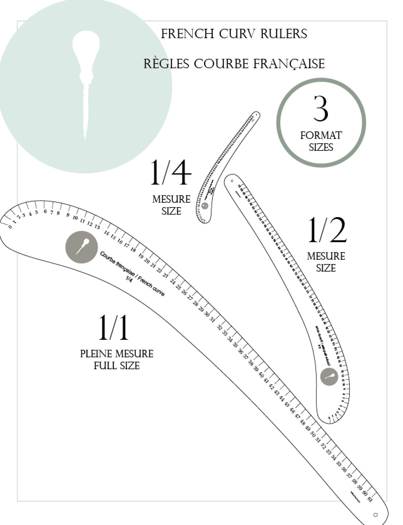 french-curve-rulers-pdf-ai-etsy for Free Printable French Curve Ruler French Curve Rulers PDF + AI. - Etsy for Free Printable French Curve Ruler