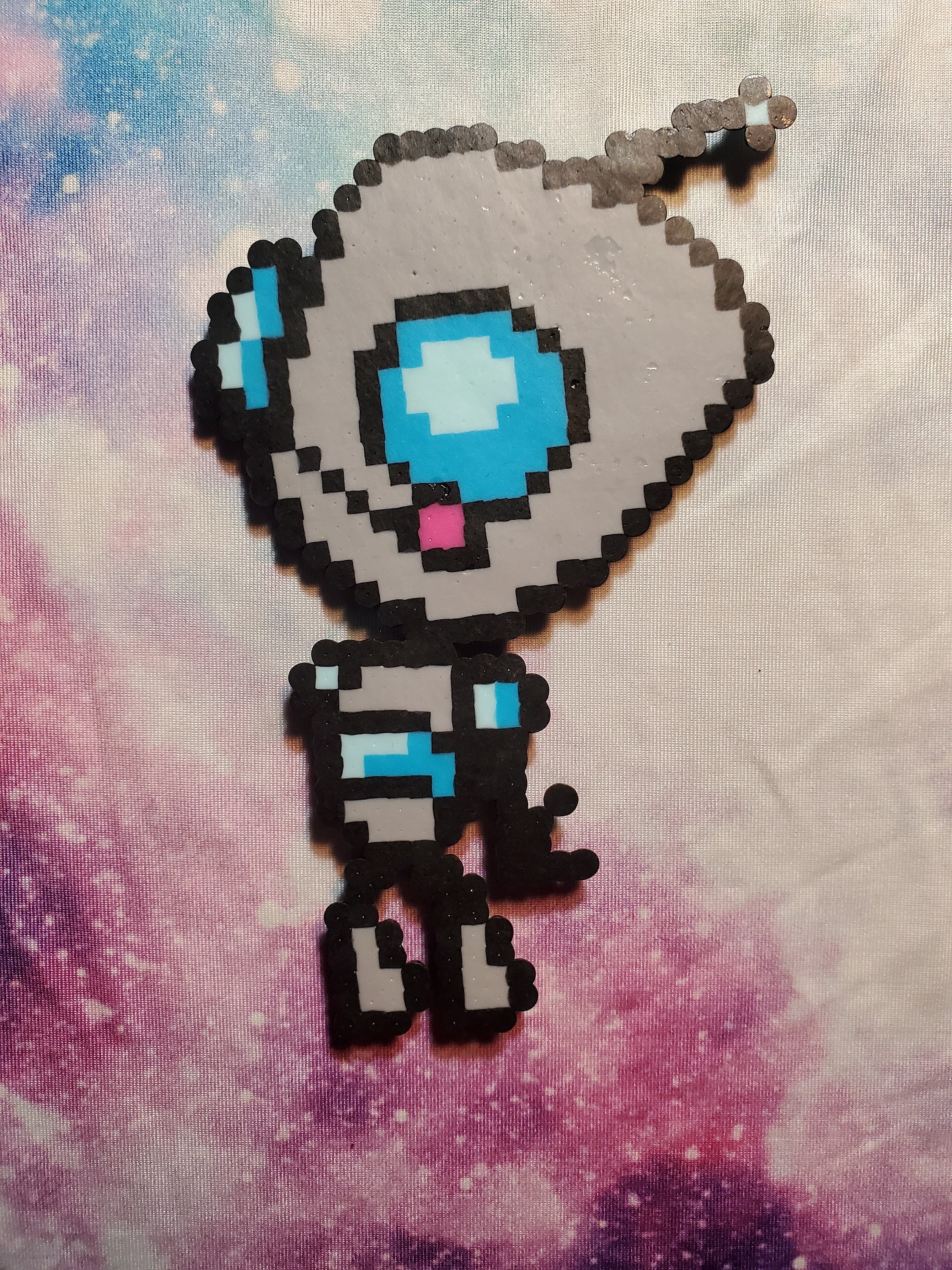 Perler, Office, Gir Invader Zim Pixel Art Magnet