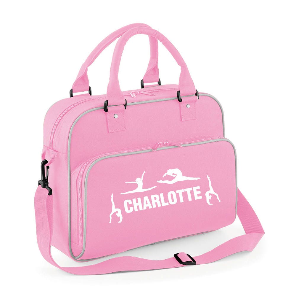 Ileisure Girls Personalised Gymnastic Figures Bag Ballet Bags Etsy