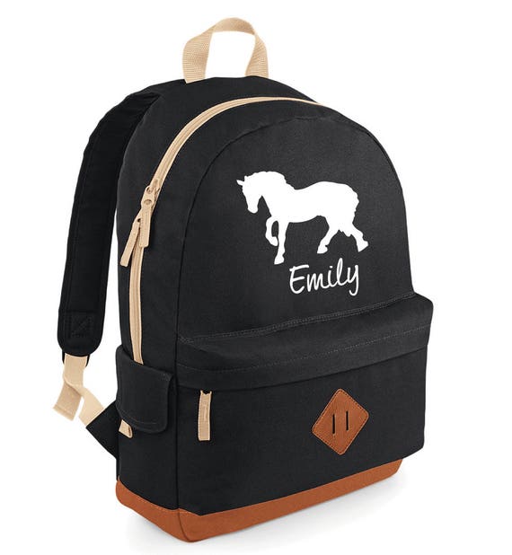 horse school backpack