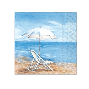 Decoupage Napkins  Chilling at the Beach (2 Napkins)