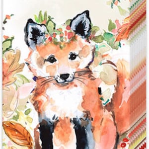 Decoupage Napkins Darling Fox (2 Napkins)