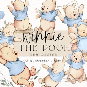 Imágenes prediseñadas de Winnie the Pooh, imágenes prediseñadas de Winnie the Pooh, Winnie the Pooh clásico, Winnie png, álbum de recortes de Winnie Pooh, diseño de Winnie png-8
