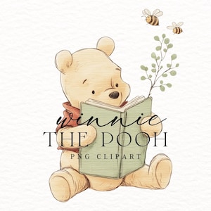 Clipart Winnie l'ourson, clipart Winnie Hunny pot, Winnie caca classique, Winnie png, scrapbooking Winnie l'ourson, Winnie png design-7