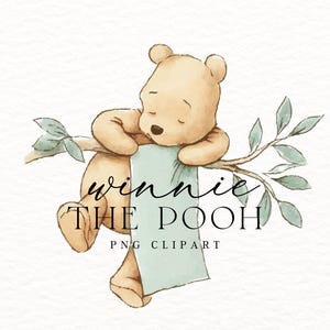 Winnie the pooh clipart, Winnie pooh cute clipart, Winnie classic pooh, Winnie png, Winnie pooh scrapbooking, Winnie png design-17