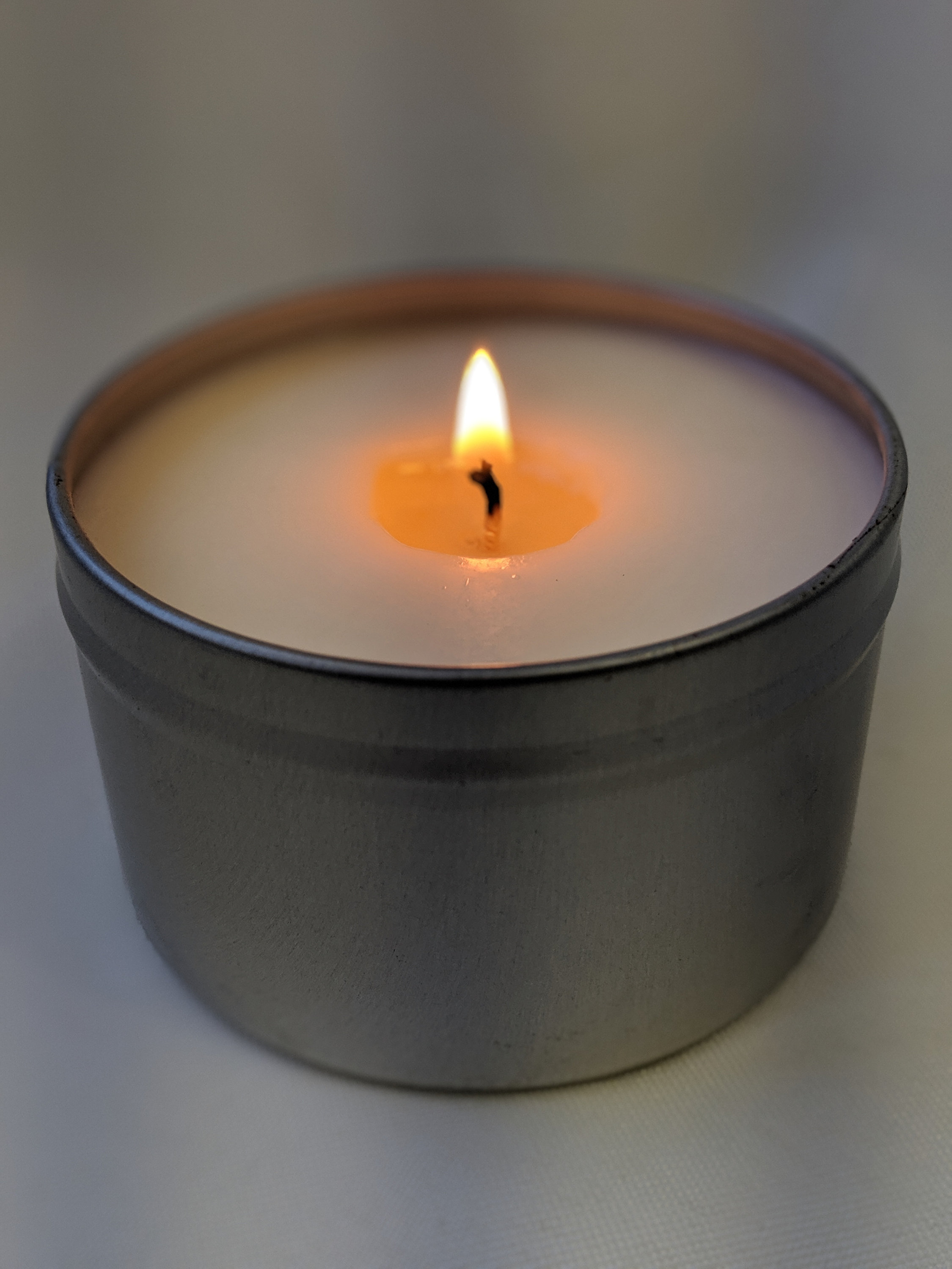 Library Scent 8 oz Candle Tin Library Candle Soy Wax Candles 8 Etsy