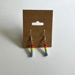 rainbow earrings