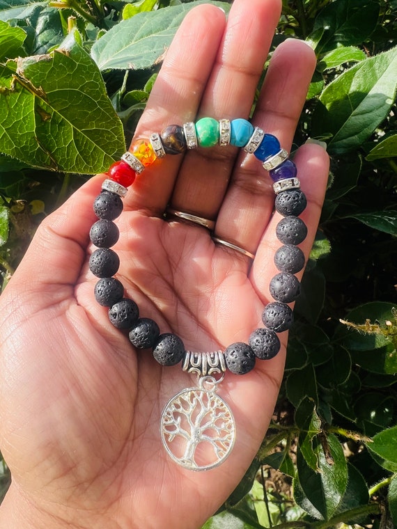 7 chakra 2024 reiki healing bracelet