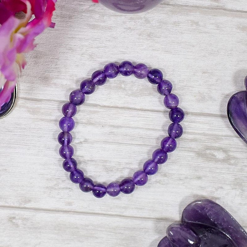 Healing Crystal Bracelets Gemstone Bracelets Spiritual Etsy