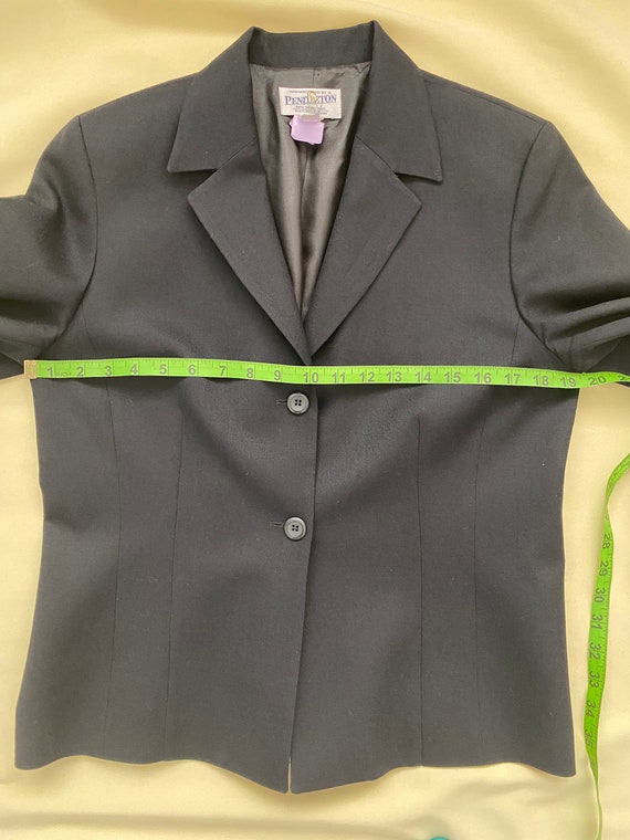 PENDLETON all wool Black blazer - image 7