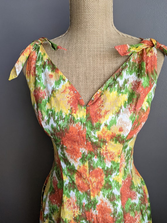 1950's cotton sundress - image 5
