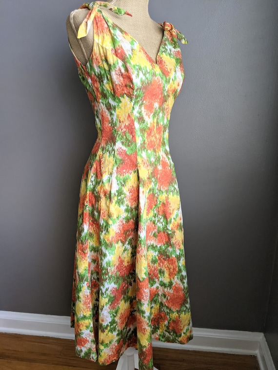 1950's cotton sundress - image 2