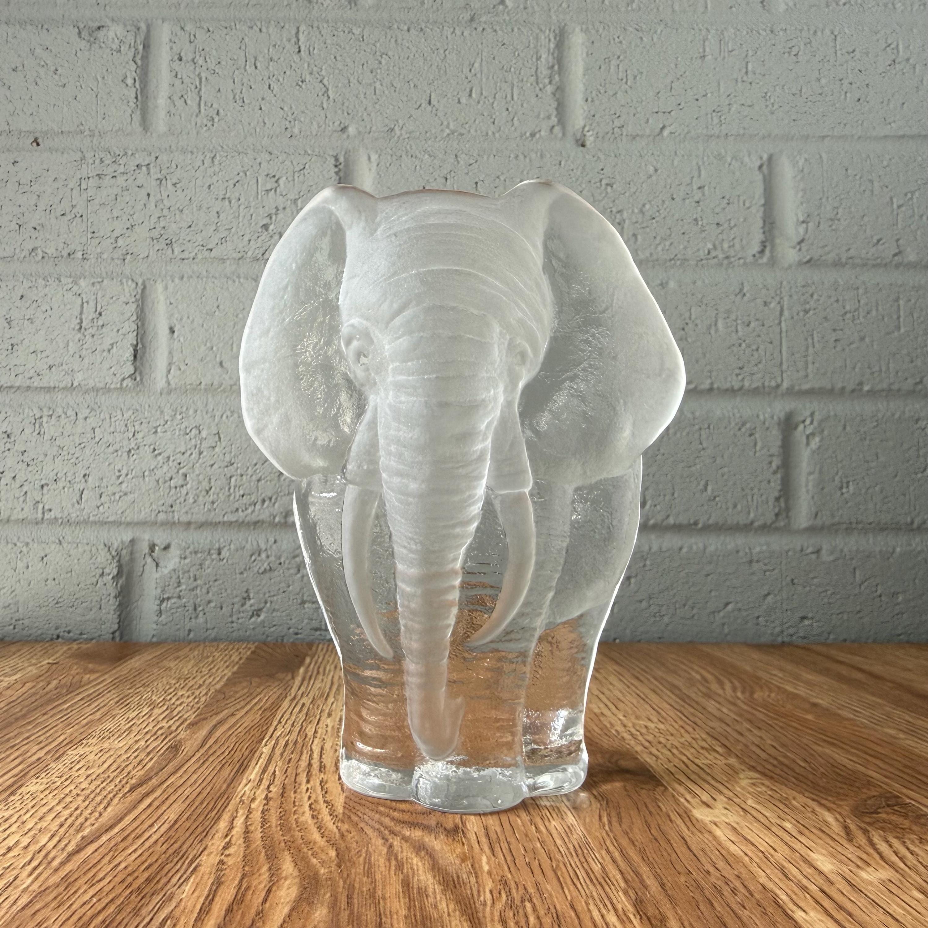 Fenton Glass Elephants - Etsy
