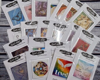 Spiritual Art Fridge Magnet: Chakra, Goddess, Angel, Pride