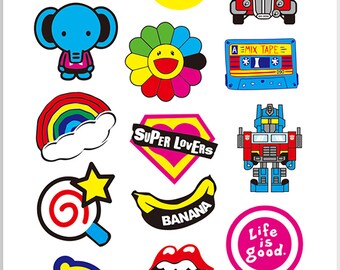 suitcase stickers etsy