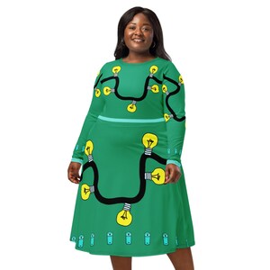 green emerald velvet dress Amazon.com: Fun Costumes Plus Size Women's Miss Frizzle Costume -  Officially Licensed The Magic School Bus Dress for Halloween or Cosplay