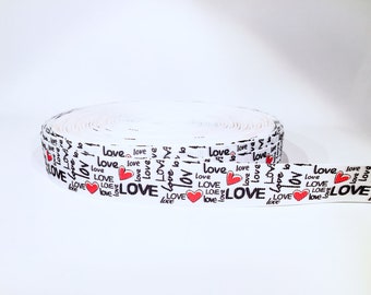 Webband Love 22mm - 1 Meter