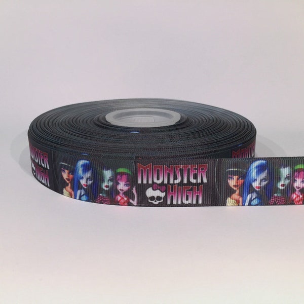 Webband Monster High 22 mm - 1 mètre