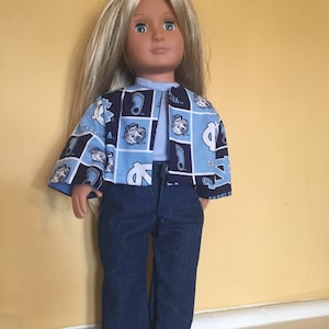 UNC Jacket, Pants & Shirt