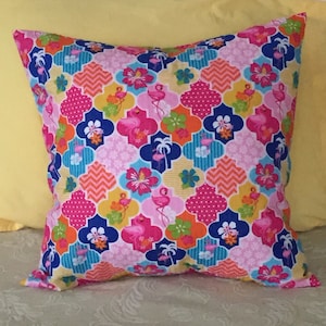 Tropical Throw Pillow Cover