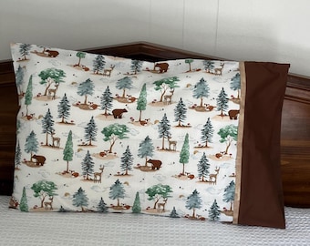 Woodland Creatures Pillowcase