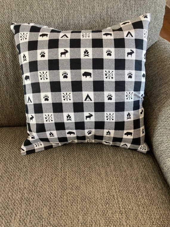 white flannel euro sham