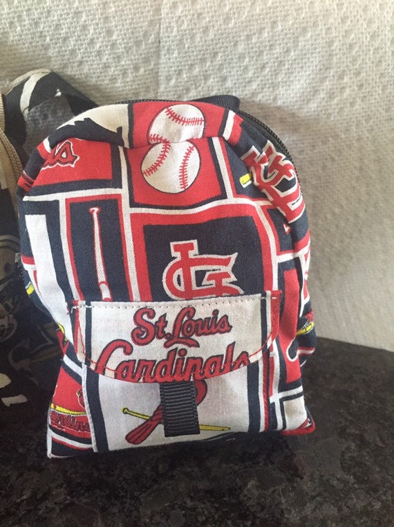 ST. LOUIS CARDINALS ~ Official MLB Team Logo Blue & Red Book Bag Backpack ~  New!