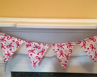 Pink Ribbon Banner