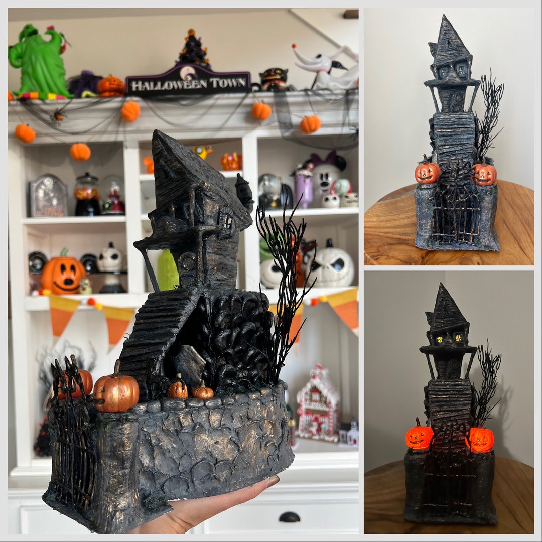 Jack Skellington House Nightmare Before Christmas Handmade Etsy