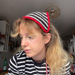 handknitted colorful cotton bandana