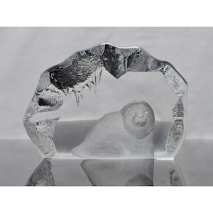 Mats Jonasson Crystal Seal – Signed