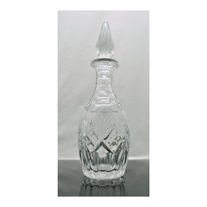 Royal Doulton Crystal Georgian Cut Decanter c.1980s