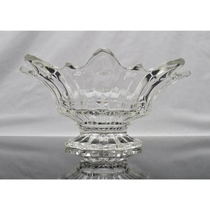 1950s Sowerby Clear Glass Salad Bowl 2505
