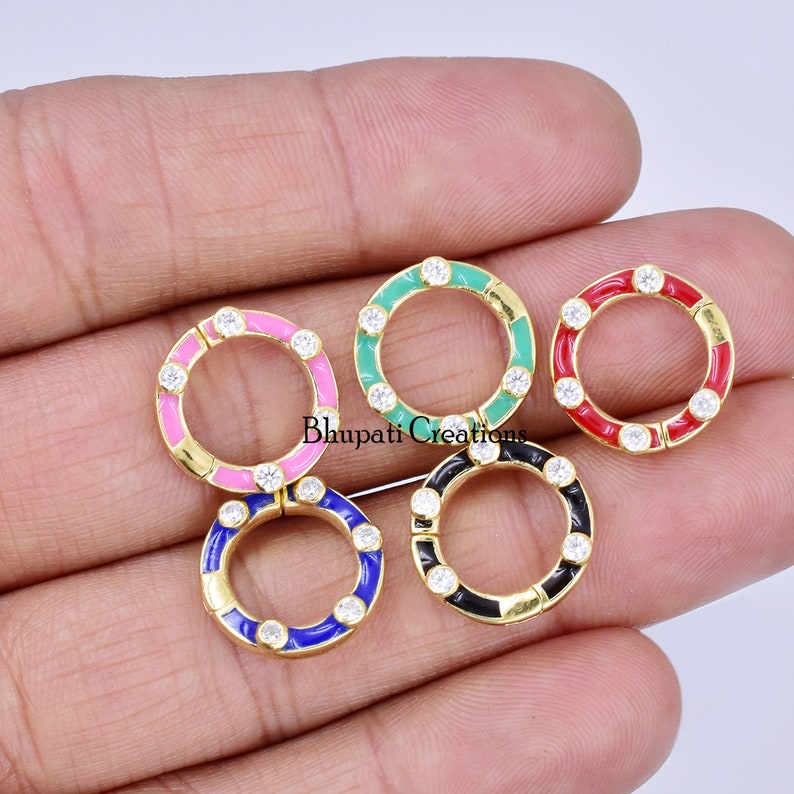 14k Solid Gold Lock Designer Gold Lock Enhancer Charms Lock Etsy