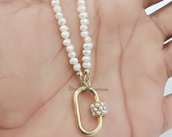 Collana a maglie in oro giallo 14 kt, catena placcata oro 16 pollici con taglio piatto, catena a maglie a diamante con micro pavé, gioielli