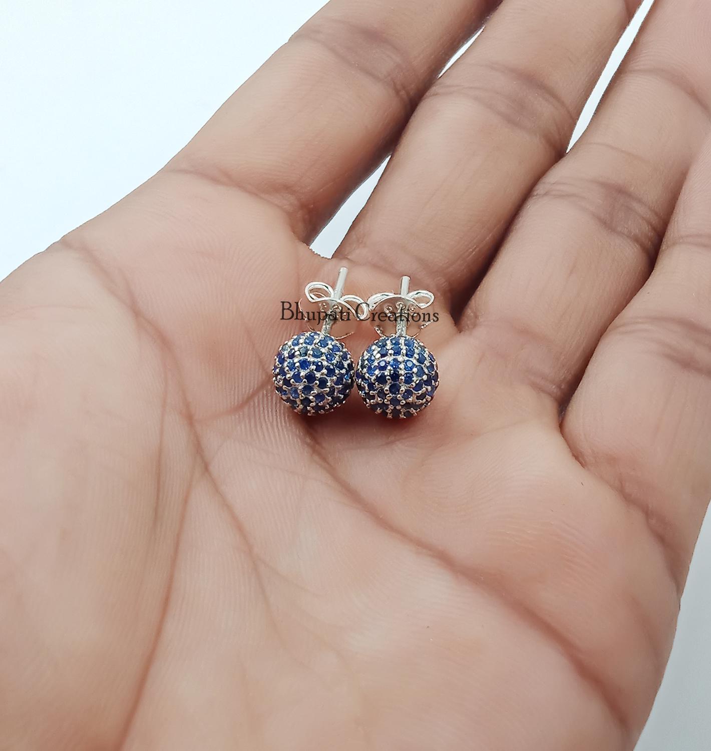 Airokiy Orecchini Donna Con Zirconi A Griffe - Piccoli Gioielli In Argento, Ipoallergenici, Regalo Idea - 2
