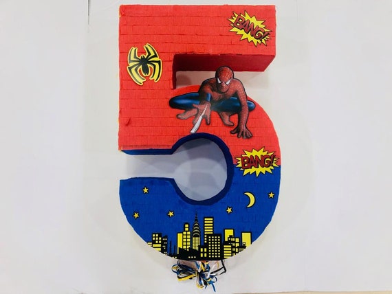 Introducir 55+ imagen piñata numero spiderman