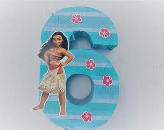 Blue Moana Pinata