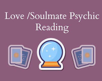 Love /Soulmate Psychic Reading- Romance Angels Mini Tarot Reading - Tarot Card Reading ,Psychic Reading,Ask A Psychic ,Question Reading.